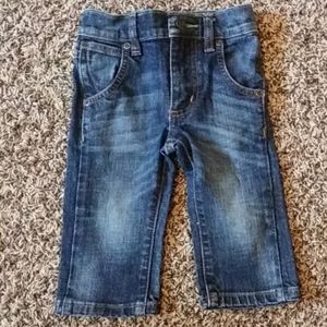 Baby Wrangler jeans.